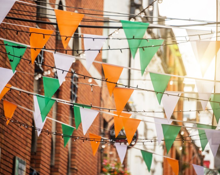 Saint Patricks Day der Iren