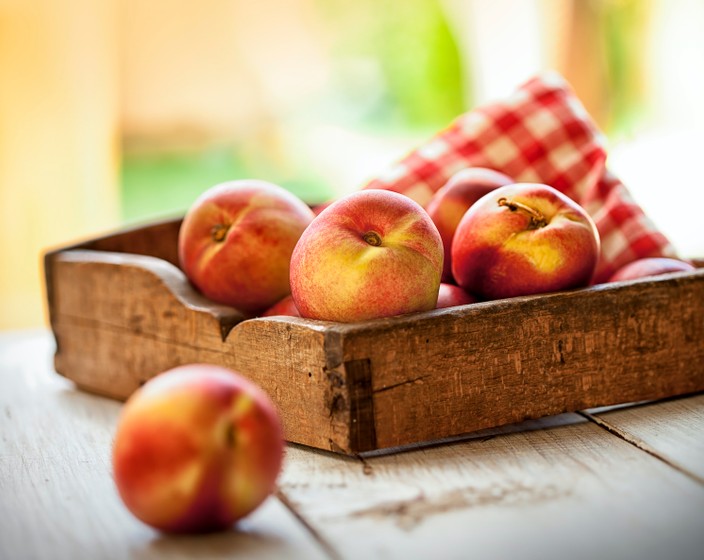 Fruchtige Verwandte: Nektarinen und Pfirsiche