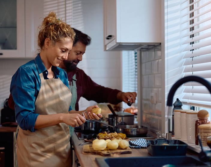 Bunt und mit viel Kartoffeln durch die Woche