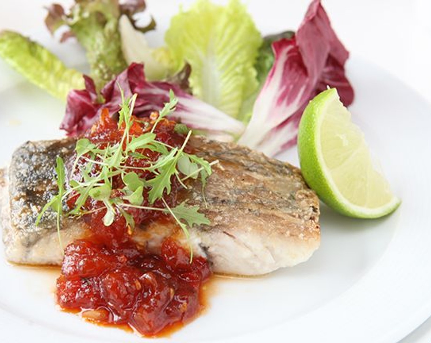 CrispySkin Barramundi With Chilli Jam Recipe VKitchen