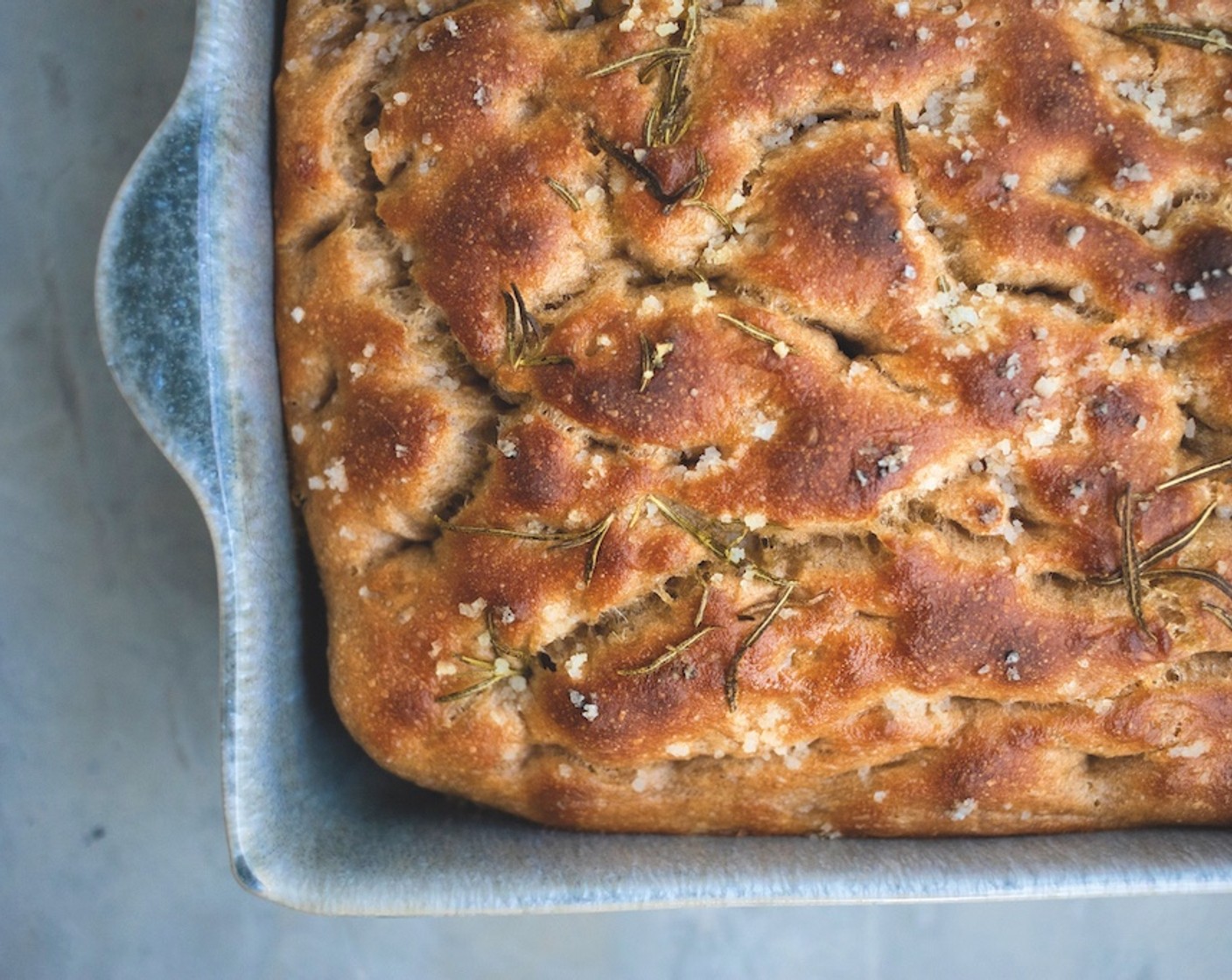 Vegane Rosmarin Focaccia (Grundrezept)