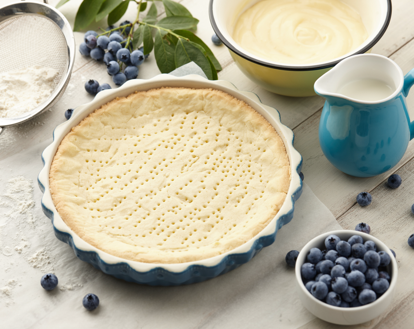 Geriebener Teig – Kuchenteig