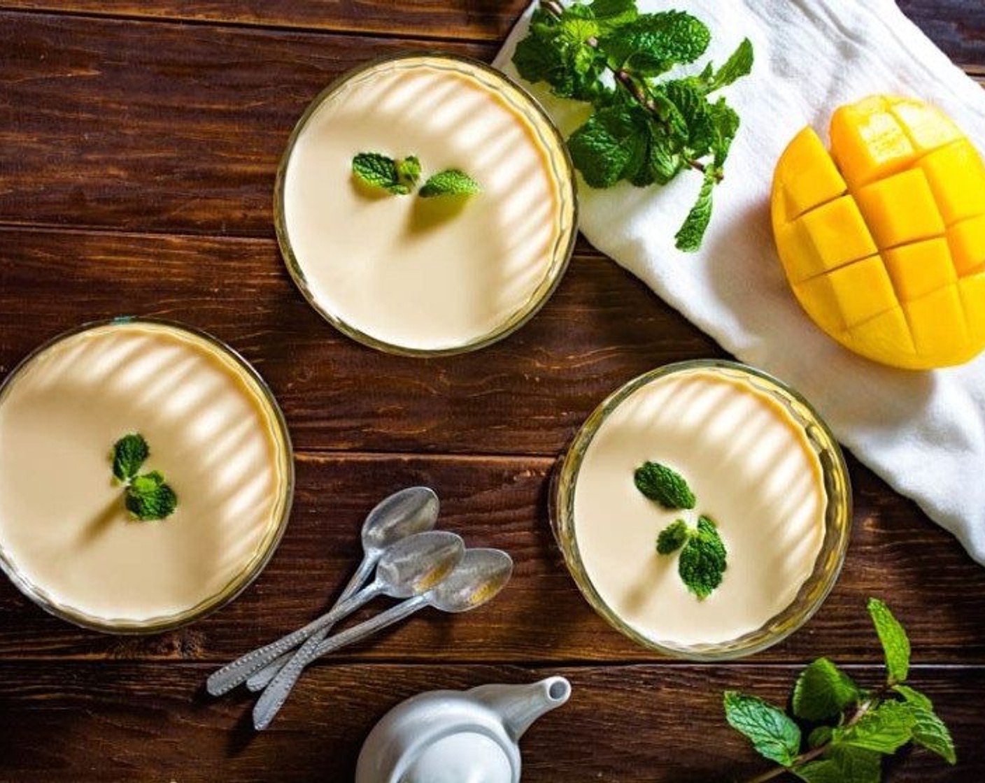 Chinesischer Mango-Pudding