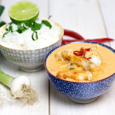 Caribbean Fish Curry with Mango 
