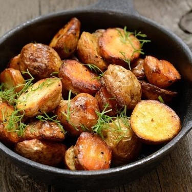Bratkartoffeln mit Rosmarin Rezept | V-Kitchen