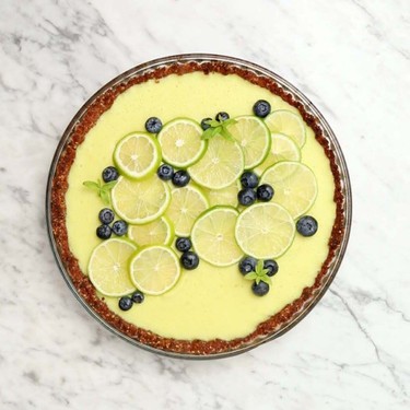 Vegane Limetten Tarte (Key Lime Pie) Rezept | V-Kitchen