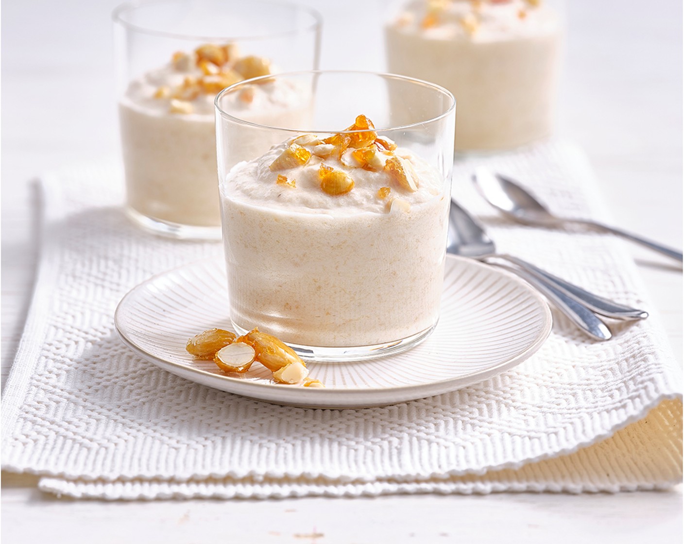 Apfelcreme mit Krokant Rezept VKitchen