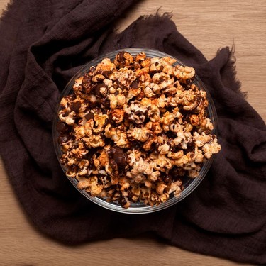 Pikantes Schokoladen-Popcorn 