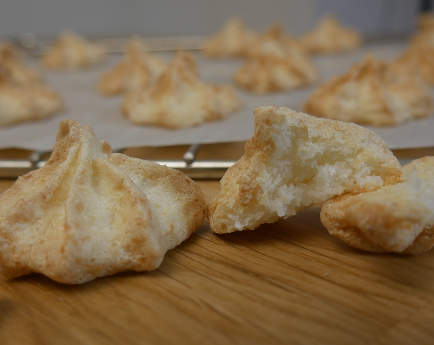 Schritt 6 Die Kekse im vorgeheizten Backofen bei 170 °C mit Umluft (oder 180 Grad Ober-/Unterhitze) ca. 10 Minuten backen.