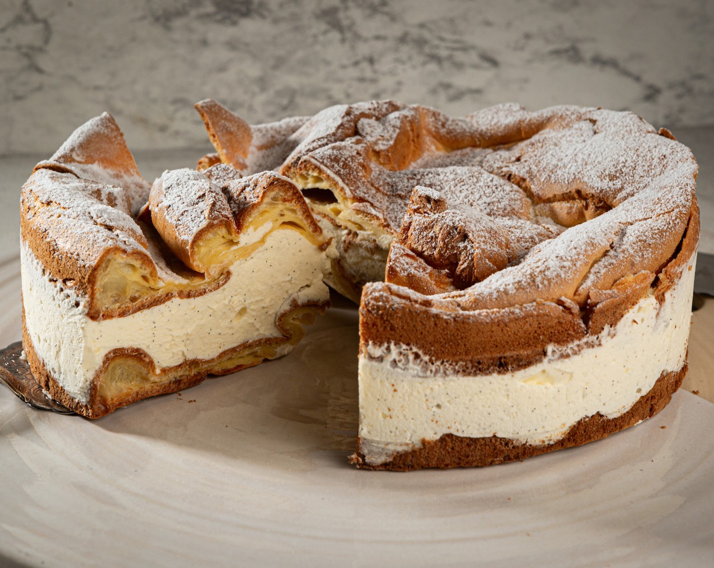 Karpatka – polnische Windbeuteltorte