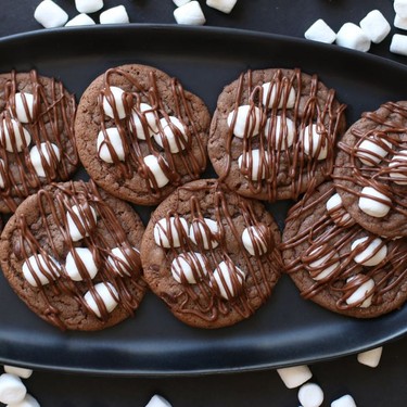 Schokoladen-Cookies mit Marshmallows Rezept