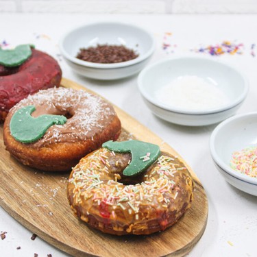 Hetti Donuts mit Marzipan Rezept | V-Kitchen