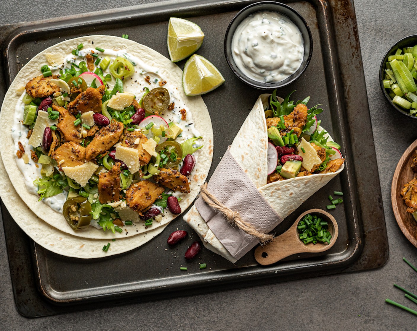 Fajitas nach Caesar-Art