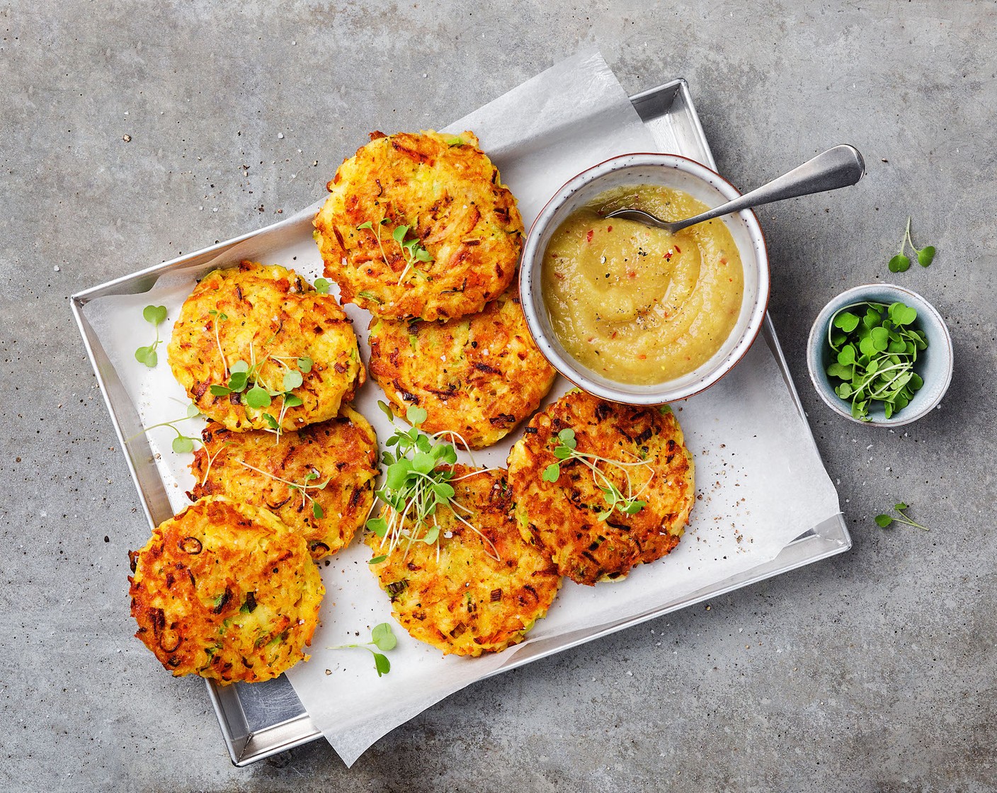 Kartoffeltätschli mit Quittenmus