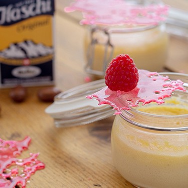 Crème Brûlée aus Haschi Bonbons mit Berry-Zuckerkruste Rezept | V-Kitchen