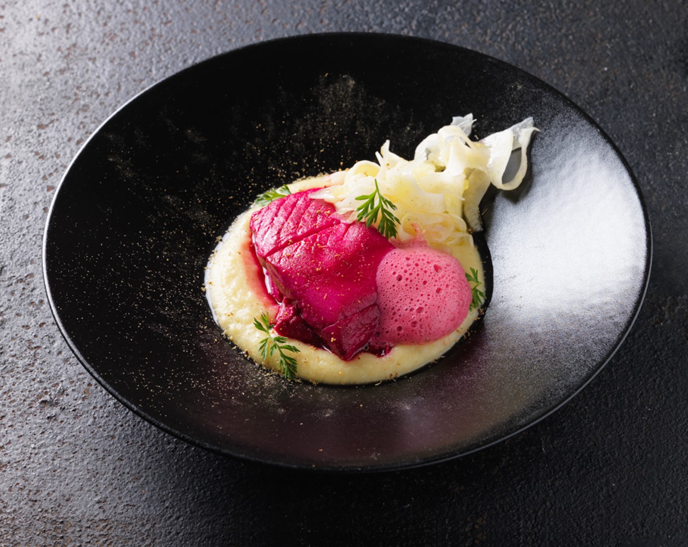 Randenzander mit Limettenfenchel