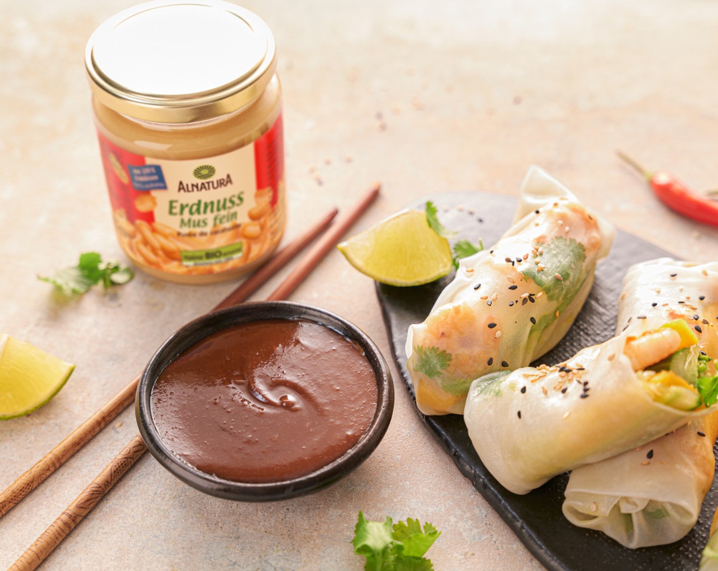 Einfache Erdnuss-Sauce