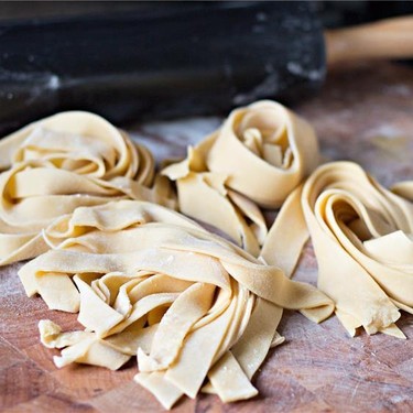 Grundrezept für selbstgemachte Pasta 