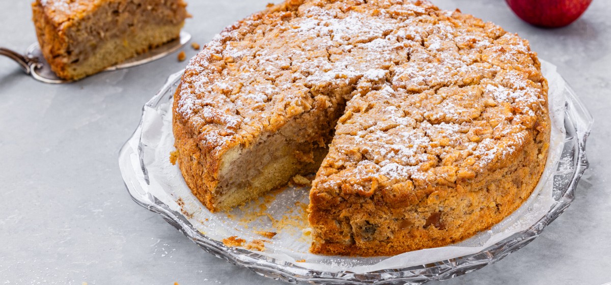 Apfelkuchen mit Zimt Apfelkuchen mit Zimt