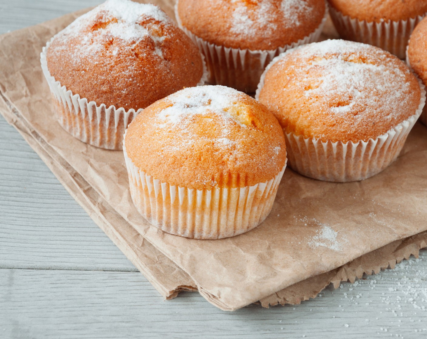 Schritt 6 Die Muffins bei 160 °C Heissluft für 35 Minuten backen.