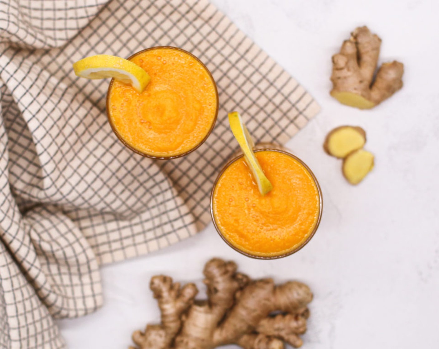 Ingwer Smoothie mit Orange