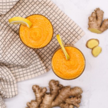 Ingwer Smoothie mit Orange Rezept | V-Kitchen