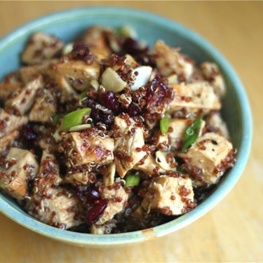 Quinoa-Cranberry-Pouletsalat Rezept | V-Kitchen