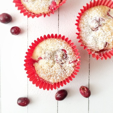 Cranberry Muffins Rezept | V-Kitchen