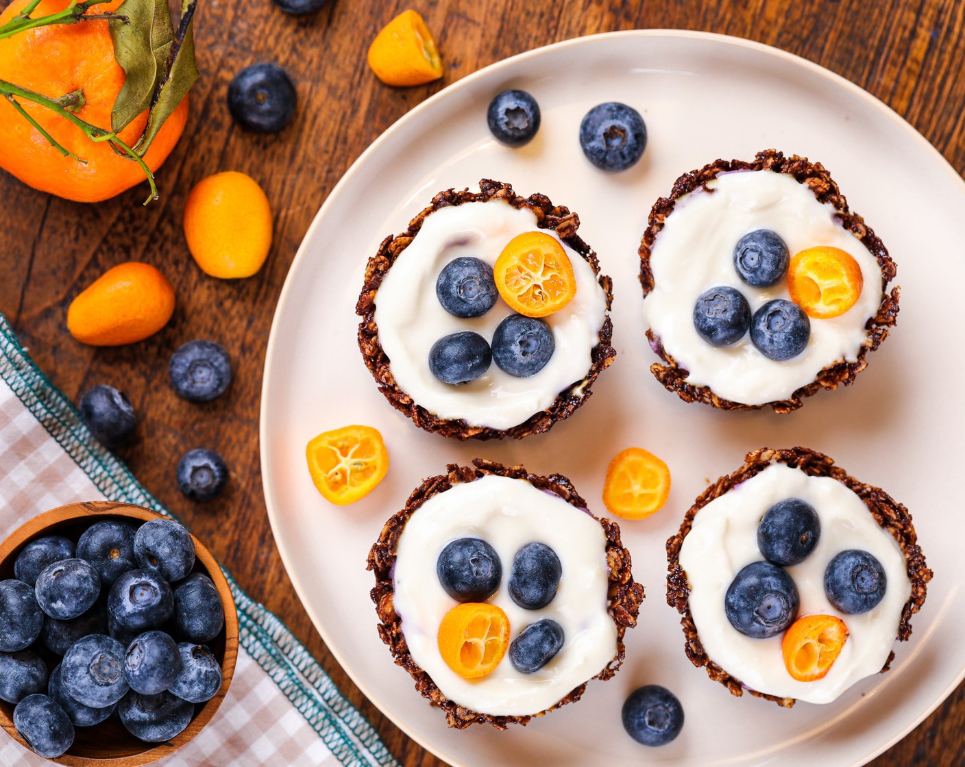 Granola-Joghurt-Frucht Cups