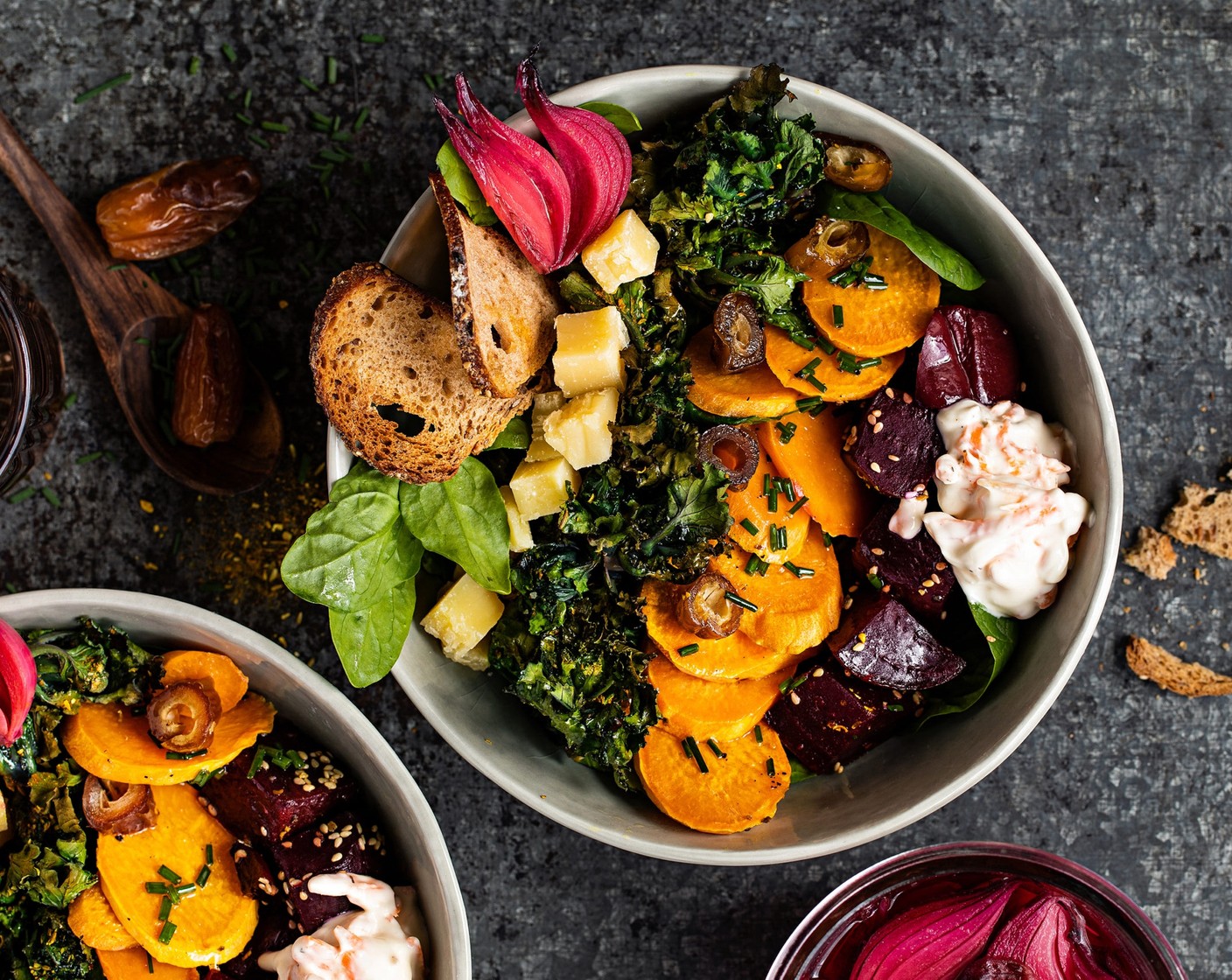 Buddha Bowl mit Süsskartoffeln