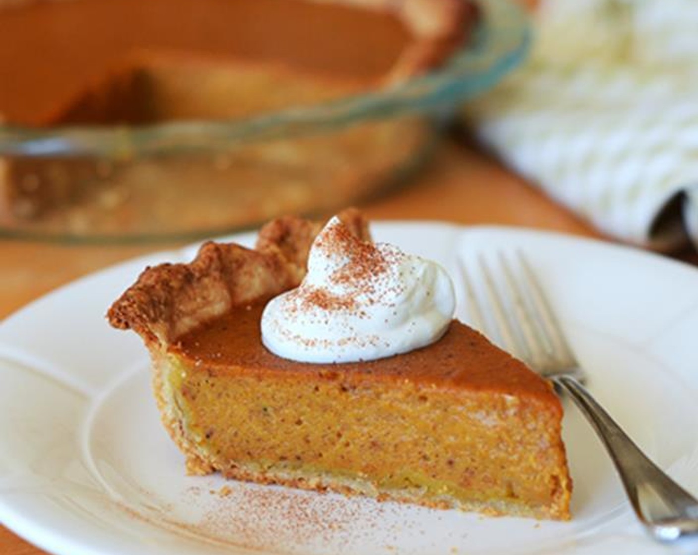 Perfekter Kürbiskuchen