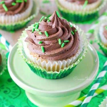 Dreifach irische Cupcakes Rezept | V-Kitchen