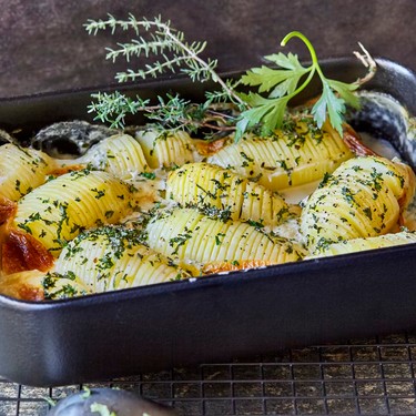 Rahmkartoffeln aus dem Ofen Rezept | V-Kitchen